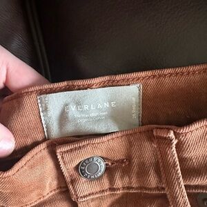 Everlane Tan Denim Pants